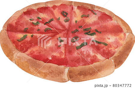 American Food with decor watercolor American Food with decor watercolor 80347772