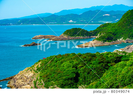 海と山が美しく眺めが最高のサンポウ海岸 80349074