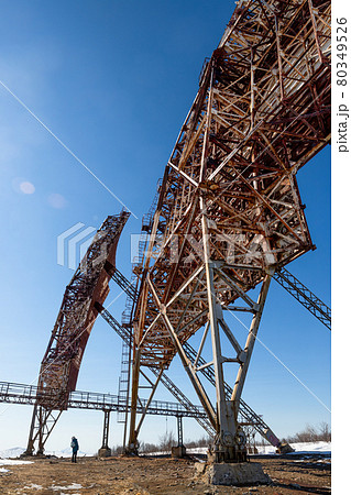 Abandoned troposphere station. 80349526