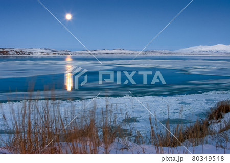 Off-season. Anadyr estuary, Chukotka, Russia. 80349548