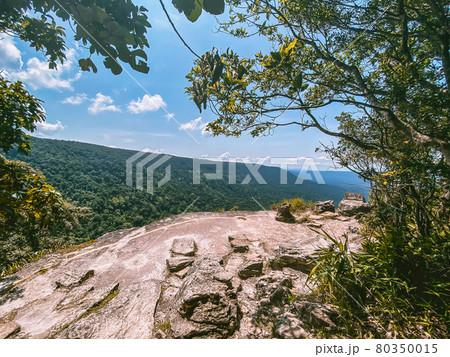 Pha Diao Dai Lonely Cliff View Point, in Khao Yai national park, Nakhon Ratchasima, Thailand 80350015