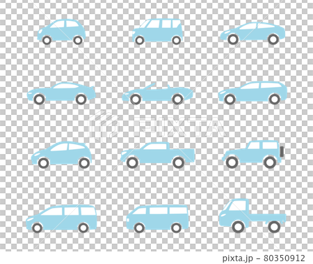 車の種類　アイコンセット 80350912