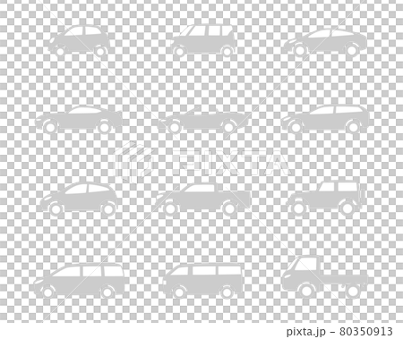 車の種類　アイコンセット 80350913