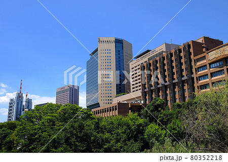 御茶の水の聖橋から見た風景 80352218