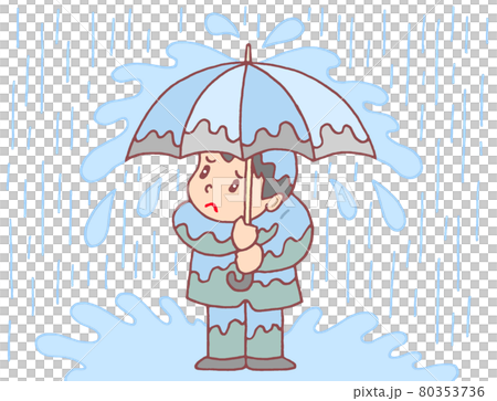 土砂降り・豪雨 80353736