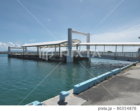 黒島港 浮桟橋 黒島港 浮桟橋 80354876