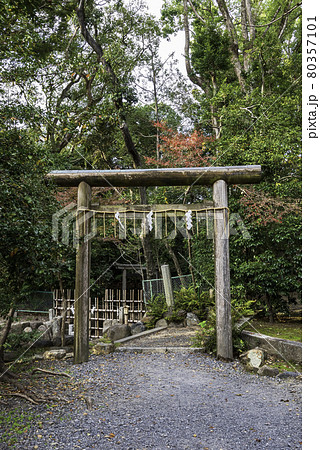 京都・蚕ノ社 三柱鳥居 京都・蚕ノ社 三柱鳥居 80357101