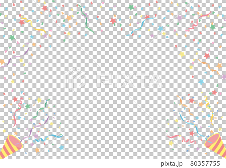 Background material for crackers and confetti (pastel color) Background material for crackers and confetti (pastel color) 80357755