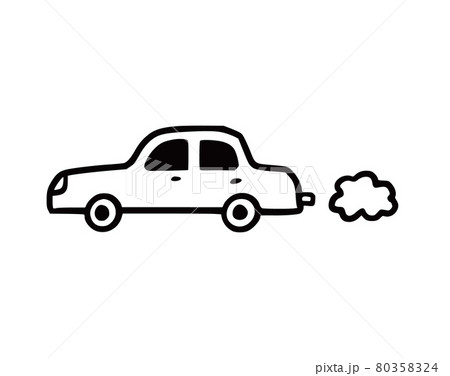 Doodle car. Funny sketch scribble 80358324