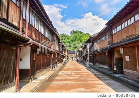 夏のひがし茶屋街 夏のひがし茶屋街 80358758