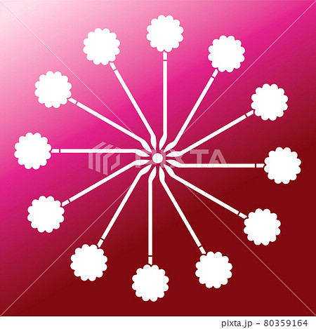 家紋風アイコン 耳かき 道具 日本の紋章 家紋風アイコン 耳かき 道具 日本の紋章 80359164