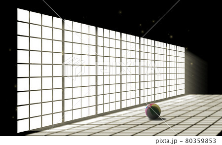 障子と紙風船 障子と紙風船 80359853