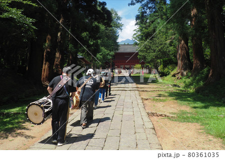 岩木山神社の登山囃子 岩木山神社の登山囃子 80361035
