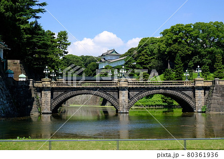 皇居・二重橋 80361936
