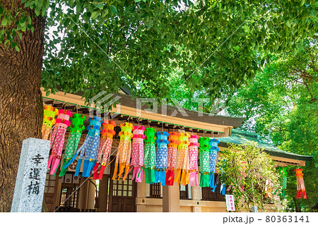 真清田神社、織物業の繁栄を願う七夕まつり〈愛知県一宮市〉 80363141