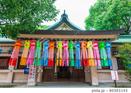 真清田神社、織物業の繁栄を願う七夕まつり〈愛知県一宮市〉 80363143