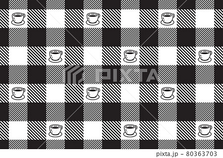 coffee tea cup seamless pattern checked tartan plaid vector tea milk glass repeat background scarf isolated tile wallpaper doodle cartoon illustration design coffee tea cup seamless pattern checked tartan plaid vector tea milk glass repeat background scarf isolated tile wallpaper doodle cartoon illustration design 80363703