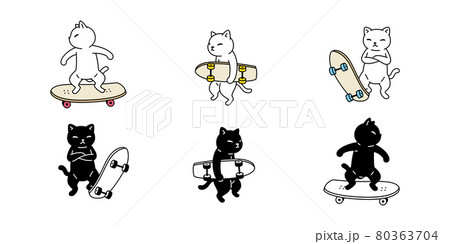 cat vector kitten skateboard calico icon pet surfskate spart breed character cartoon doodle symbol illustratio design cat vector kitten skateboard calico icon pet surfskate spart breed character cartoon doodle symbol illustratio design 80363704