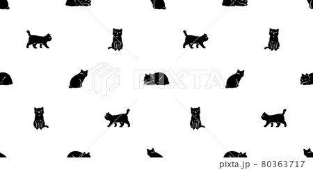 cat seamless pattern kitten calico vector pet repeat background scarf isolated cartoon animal tile wallpaper doodle illustration design cat seamless pattern kitten calico vector pet repeat background scarf isolated cartoon animal tile wallpaper doodle illustration design 80363717