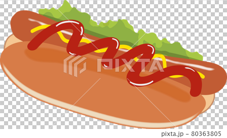 ホットドッグ 80363805