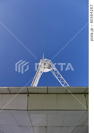 夏(8月)、45m電波望遠鏡のアップ 野辺山宇宙電波観測所 長野県 南牧村 夏(8月)、45m電波望遠鏡のアップ 野辺山宇宙電波観測所 長野県 南牧村 80364267