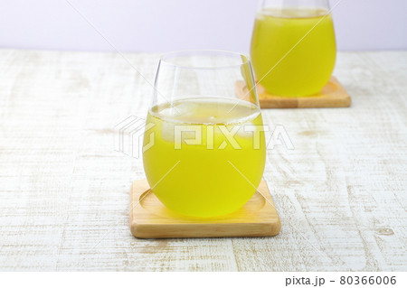 冷茶　冷やし緑茶　アイス緑茶 80366006
