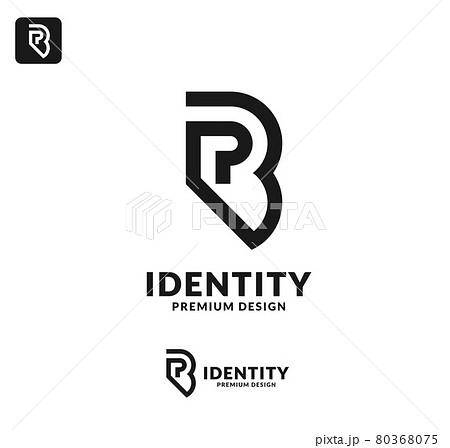 Initial pb letter logo vector illustration 80368075