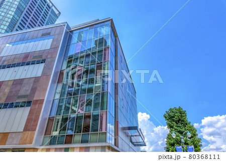 東京渋谷の都市風景 LINE CUBE SHIBUYA 東京渋谷の都市風景 LINE CUBE SHIBUYA 80368111