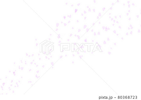 春イメージ 桜吹雪の背景素材のイラスト素材 春イメージ 桜吹雪の背景素材のイラスト素材