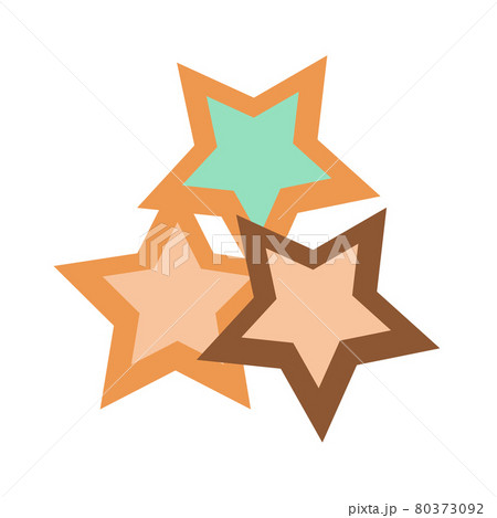 Star-shaped cookies stuffed with early-colored jam on an isolated background. Tea time. Dessert. Design elements. Unhealthy food. Vector. Star-shaped cookies stuffed with early-colored jam on an isolated background. Tea time. Dessert. Design elements. Unhealthy food. Vector. 80373092