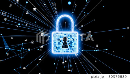 Visionary cyber security encryption technology to protect data privacy 80376689