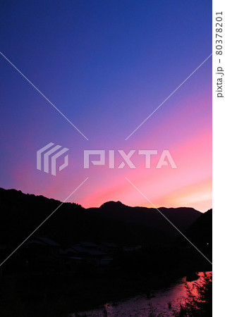 夕焼空 夕焼空 80378201