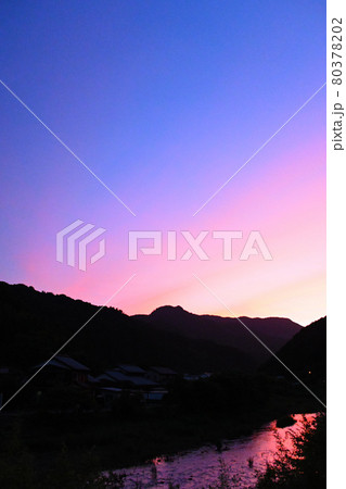 夕焼空 夕焼空 80378202