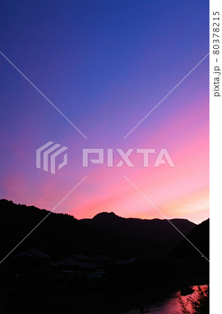 夕焼空 夕焼空 80378215