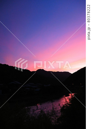夕焼空 夕焼空 80378222