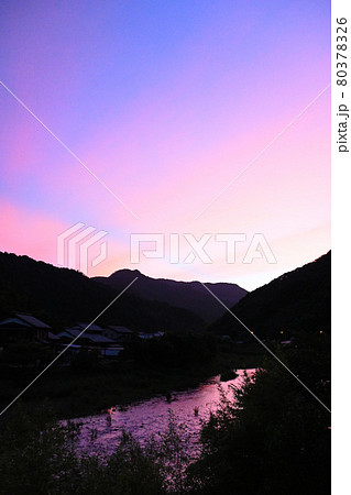 夕焼空 夕焼空 80378326