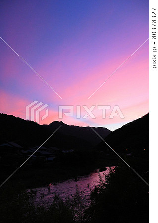 夕焼空 夕焼空 80378327