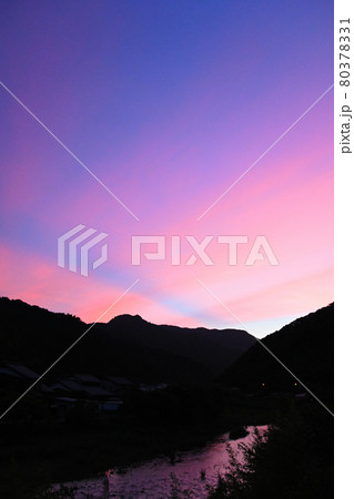 夕焼空 夕焼空 80378331