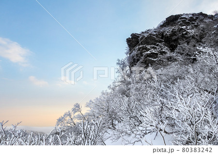 兵庫県最高峰、氷ノ山　山頂の夜明け（兵庫県養父市大屋町横行）※作品コメント欄に撮影位置 80383242