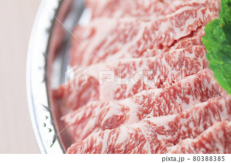 上州牛肉(等級3)盛りあわせ　焼肉用 80388385