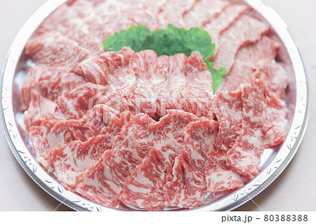 上州牛肉(等級3)盛りあわせ　焼肉用 80388388