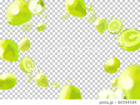 Yellow Pink Background Shining Drops Water Stock Illustration by