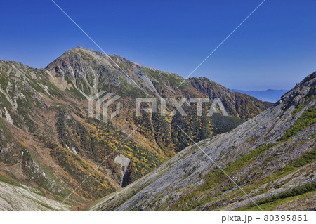 秋の悪沢岳から赤石岳縦走登山 秋の悪沢岳から赤石岳縦走登山 80395861