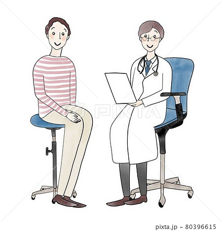 医者と患者診察 80396615