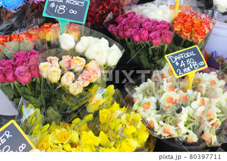 メルボルンのクイーンビクトリアマーケット メルボルンのクイーンビクトリアマーケット 80397711