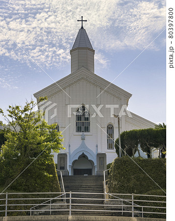 長崎県福江島 水ノ浦教会 Mizunoura Church, Fukue Island, Japan 80397800