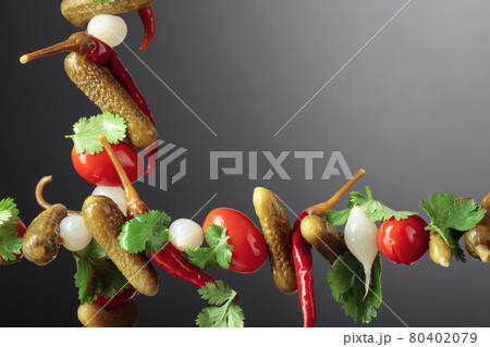 Preserved vegetables. 80402079