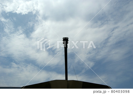 cannon of modern battle tank against the blue sky, Russia cannon of modern battle tank against the blue sky, Russia 80403098