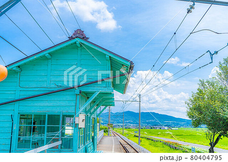 無人駅イメージ 上田電鉄別所線 【長野県】 無人駅イメージ 上田電鉄別所線 【長野県】 80404795