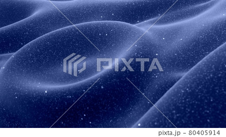 3d render. Stylish festive black bg. Fantastical abstract background, waves on matte surface like landscape made of liquid blue wax with sparkles. Beautiful soft background 3d render. Stylish festive black bg. Fantastical abstract background, waves on matte surface like landscape made of liquid blue wax with sparkles. Beautiful soft background 80405914